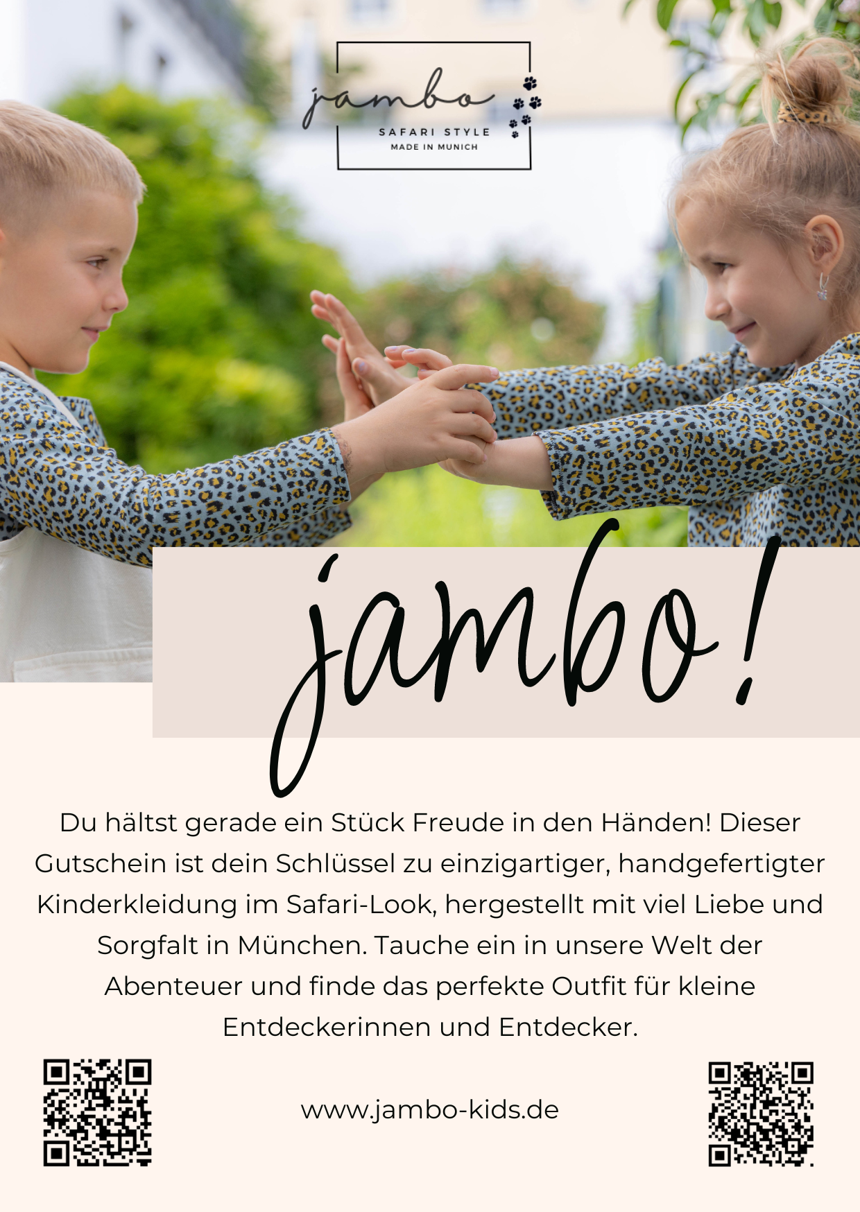 jambo - Geschenkgutschein